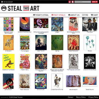  Steal This Art  Our Work E-Commerce