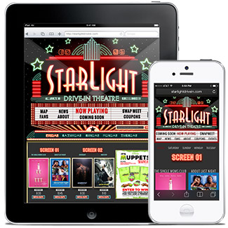  Starlight Drive-In Theatre  Our Work Websites