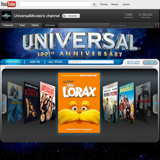  Universal Youtube Channel  Our Work Websites